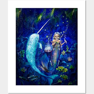 Mermaid Seastar Posters and Art